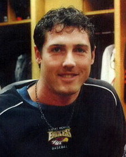 Anthony in the Giants lockerroom