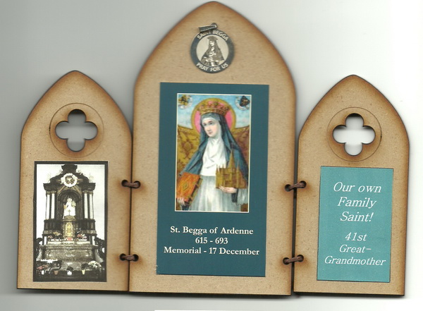 St Begga triptych